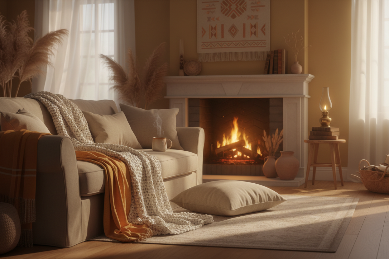 Warm and cozy, like lostly